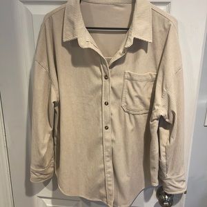 Corduroy button down